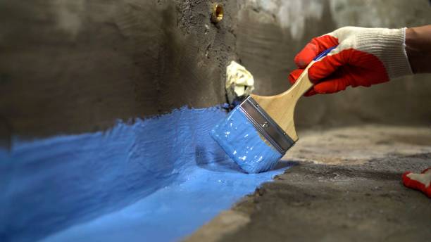 Commercial Wet Basement Repair project at a Leon, VA business property by SJ Waterproofing Pros